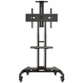 Rocelco VSTC Standard TV Cart for Screens up to 75"/100lbs