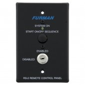 Furman RS-2 Key Switched Remote System with Momentary Contact Control Panel