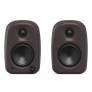 Kanto Audio UKI Powered Desktop Speakers (Pair) PUMICE BROWN