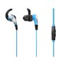 Audio-Technica ATHCKX5ISBL Sonic Fuel Smartphone Earbuds with In-line Microphone BLUE