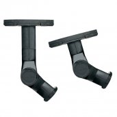 Sanus WMS3B Tilt and Swivel Wall Mount for Satellite Speakers (Pair) BLACK