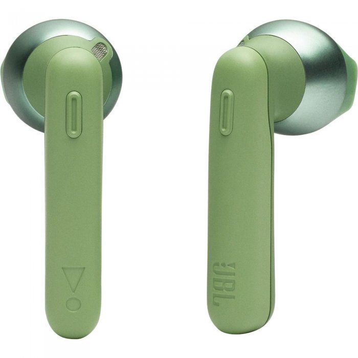 JBL Tune 220TWS True Wireless Earbud Headphones GREEN - Click Image to Close