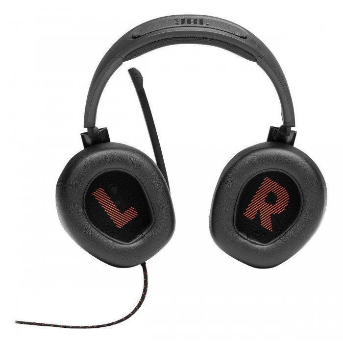 JBL QUANTUM 200 Over-ear Wired Gaming Headset BLACK - Click Image to Close
