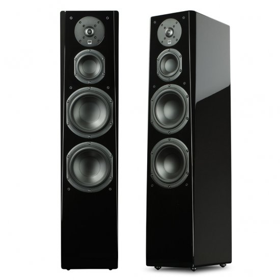 SVS \'Prime Tower\' Floor Standing Tower Loudspeakers (PAIR) GLOSS BLACK