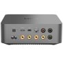 WiiM Amp Ultra with Voice Remote 100W Hi-Res Streaming Amplifier with HDMI ARC SPACE GRAY