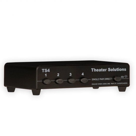 UltraLink TS4 4-Channel Single-Source Speaker Selector Box