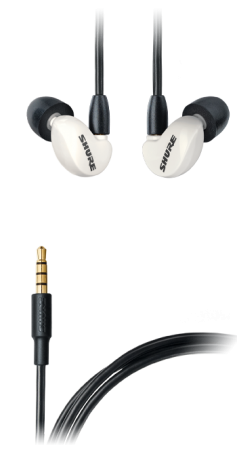 Description image for Shure SE215m+ Sound Isolating Earphones w/ Remote & Mic