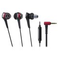 Audio-Technica ATH-CKS990iS Solid Bass In-Ear Headphones with In line Microphone and Contr