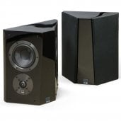 SVS Ultra Surround Premium Bipole Dual 5.5" Surround Speaker PIANO BLACK (Pair) - Open Box