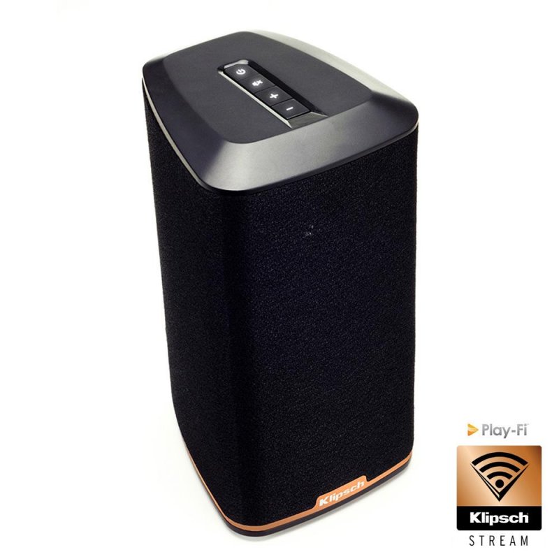 Klipsch RW-1 Wireless Tabletop Music Streaming Speaker BLACK (2016)