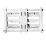 Kanto PDX650W Full Motion Wall Mount for 37-75 inch Displays WHITE