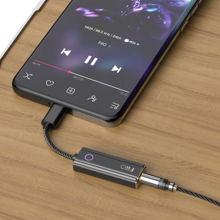 Description image for FIIO KA1 Lightning Small USB Portable DAC and Amplifier BLACK