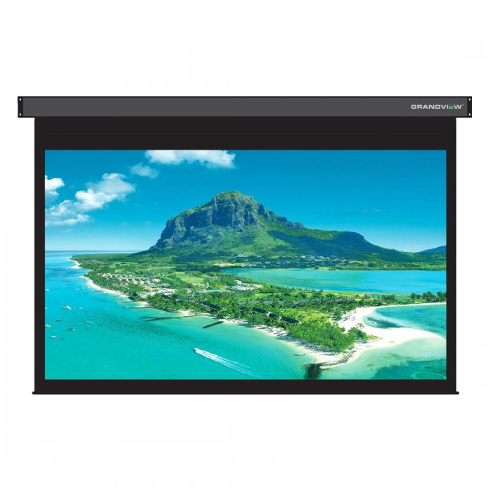 Grandview FA-MIR 77" Integrated Fantasy Series Motorized Projector Screen 16:9 - Click Image to Close
