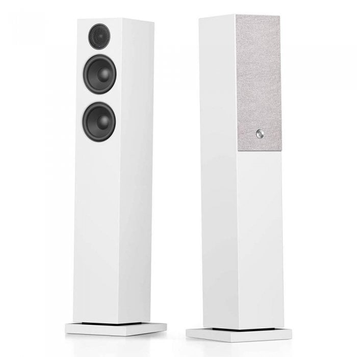 Audio Pro A36 Floorstanding Stereo Speakers (Pair) WHITE - Click Image to Close