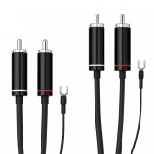 Pro-Ject Connect it Phono DS RCA to RCA Cable with Ground Wire 1.23m