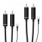 Pro-Ject Connect it Phono DS RCA to RCA Cable with Ground Wire 1.23m