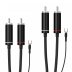 Pro-Ject Connect it Phono DS RCA to RCA Cable with Ground Wire 1.23m