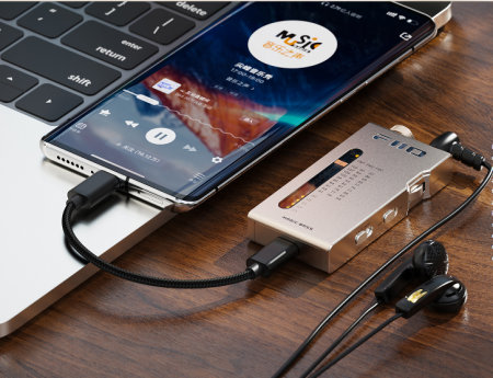 Description image for FiiO RR11 Portable Stereo Radio TITANIUM GOLD