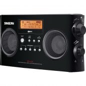 Sangean PR-D5BK Digital Tuning Portable Stereo Radio BLACK