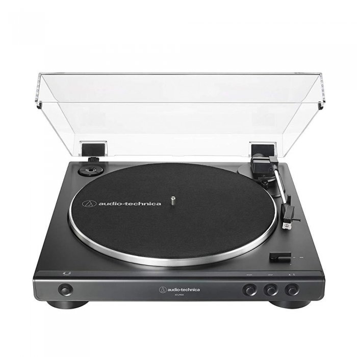 Audio-Technica AT-LP60X-BK Stereo Turntable BLACK - Click Image to Close