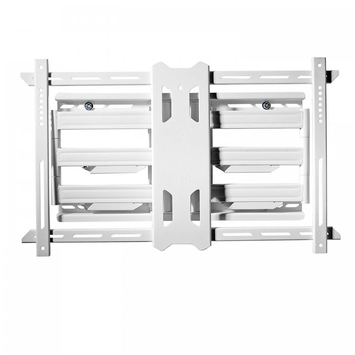 Kanto PDX650W Full Motion Wall Mount for 37-75 inch Displays WHITE - Click Image to Close
