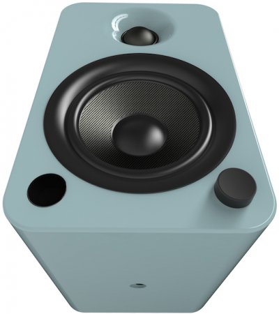 Description image for Kanto YU4GT 70W (RMS Power) Powered Speakers w/ Bluetooth & Preamp GLOSS TEAL - Open Box