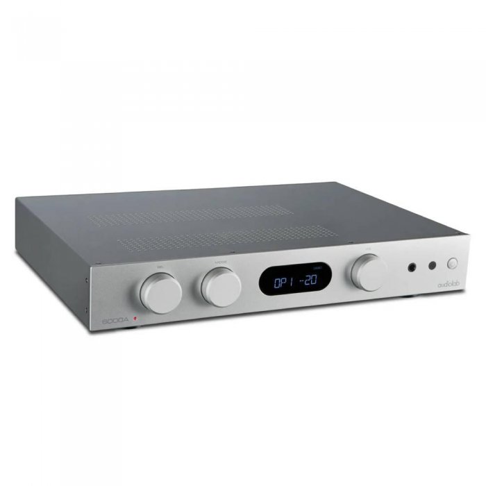 Audiolab 6000A Stereo 100-Watt Integrated Amplifier SILVER - Click Image to Close