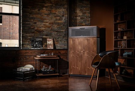 Description image for Klipsch KHORNAK6B 15" Klipschorn AK6 Floorstanding Speaker BLACK