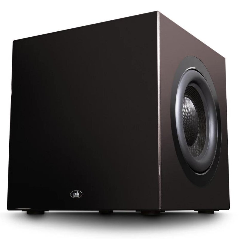 PSB SubSeries BP12 Dual 12-Inch Powered Subwoofer 1000W DSP Control BASALT BROWN