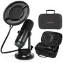 Thronmax Mdrill Professional USB Condenser Plug &amp; Play Microphone Kit BLACK