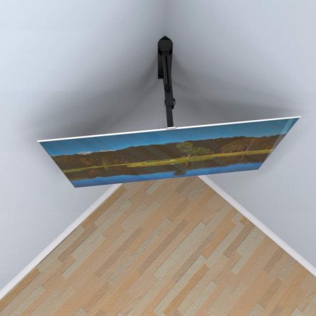 Description image for Kanto FMC1 Articulating In-Corner Mount for 40-60 inch TV's