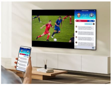 Description image for Samsung UN85DU8000FX 85-Inch Crystal UHD 4K Tizen OS Smart TV [2024]