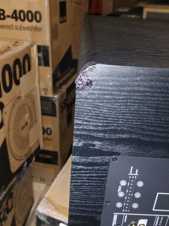Description image for SVS PB-2000 PRO 12-In Ported Box Subwoofer w Sledge STA-550D Amp BLACK ASH - Scratch/Dent