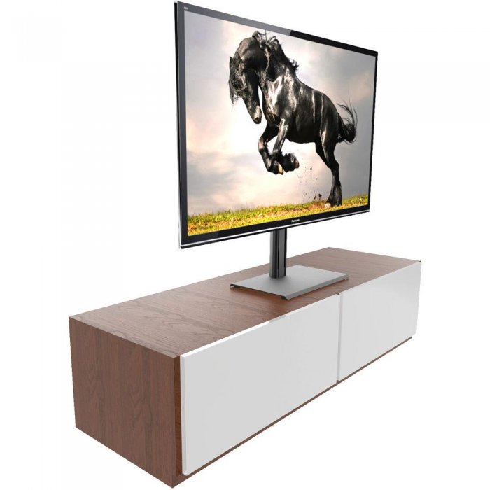 Kanto TTS100 Tabletop Stand for 37 to 60-Inch TVs/Displays BLACK - Click Image to Close