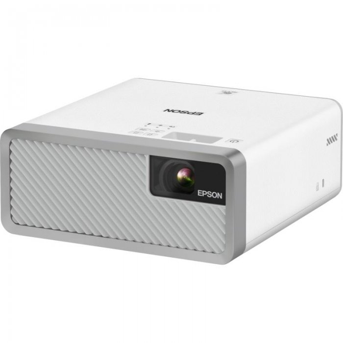Epson Mini Laser Streaming Projector with Android TV V11H914220 WHITE - Click Image to Close
