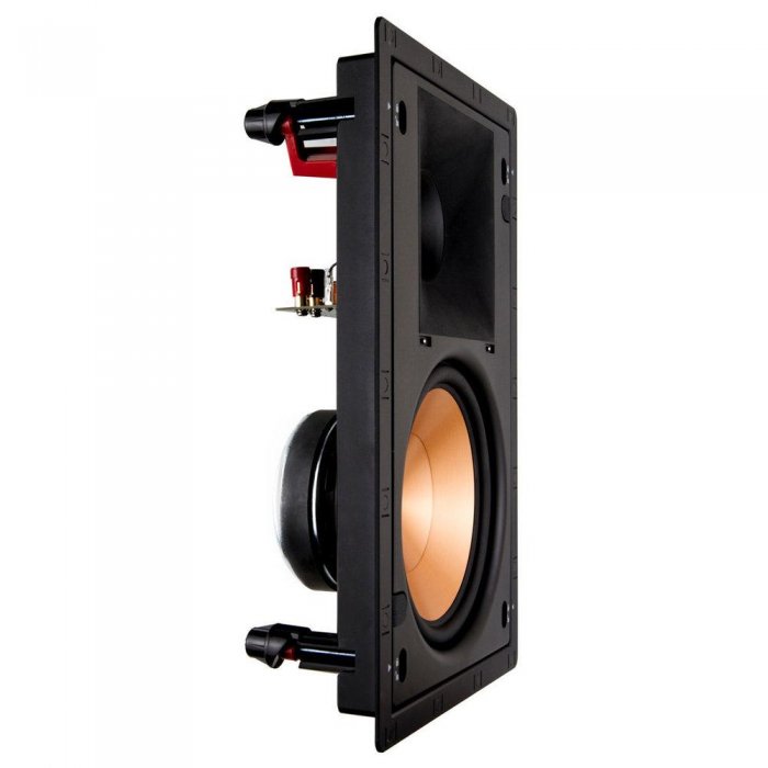 Klipsch PRO-180RPW 8-Inch In-Wall Speaker (Each) WHITE - Click Image to Close