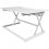 Rocelco DADR 40-Inch Standing Desk Converter WHITE