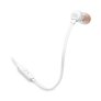JBL Tune 110 Wired In-Ear Headphones with Mic WHITE