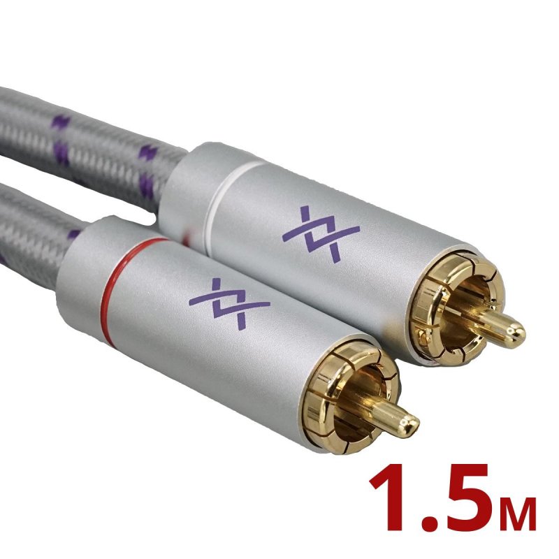 XLO DNA Single-Ended RCA Audio Cable (Stereo Pair) 1.5m