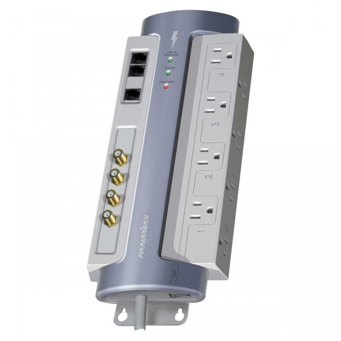 Panamax M8-AV Hi-Definition 8 Outlet Surge Protector - Click Image to Close