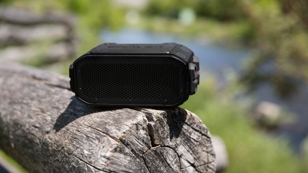 Description image for Braven BRV Pro Wireless Bluetooth Speaker SILVER/CYAN