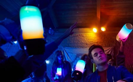 Description image for JBL Pulse 3 Portable Waterproof Bluetooth LED Lightshow Speaker BLACK