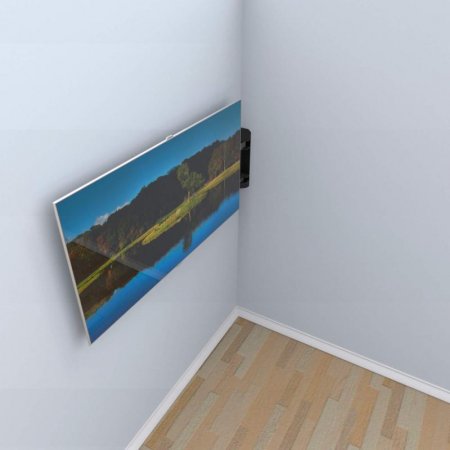 Description image for Kanto FMC1 Articulating In-Corner Mount for 40-60 inch TV's