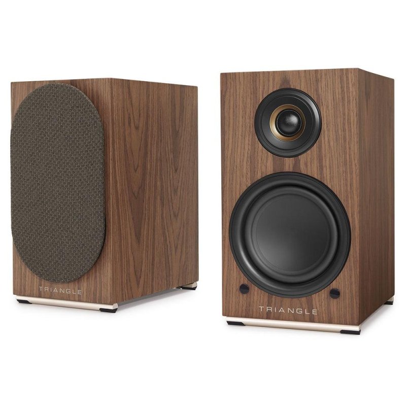 Triangle AIO Twin Wi-Fi & Bluetooth Active Speakers BROWN MAPLE