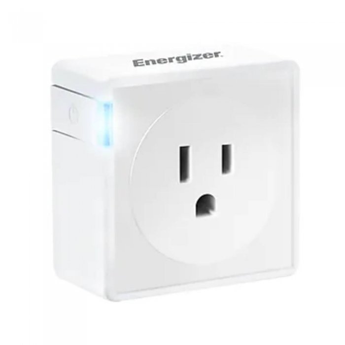 Energizer EIE31001WHT Connect Smart Plug W/Energy Monitoring WHITE - Click Image to Close