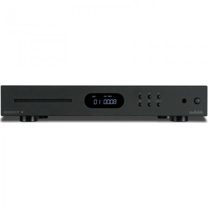 Audiolab 6000CDT Dedicated CD Transport with Remote BLACK - Open Box - Click Image to Close