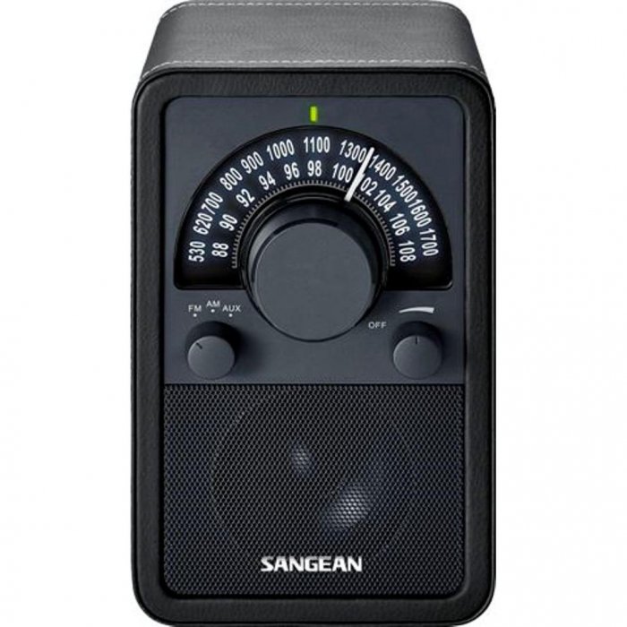 Sangean WR-15 AM/FM Table Top Radio BLACK - Click Image to Close