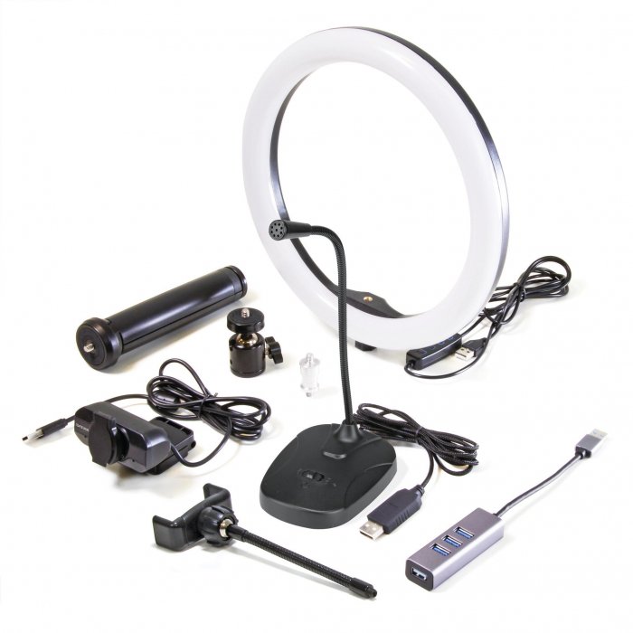 Safari Pro Connect Video Conferencing Kit with 1080P Webcam - Click Image to Close