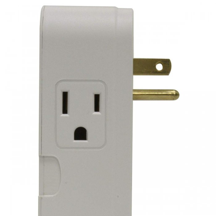 Panamax MD2-TL 2 Outlet Direct Plug-In Surge Protector with Telephone/LAN - Click Image to Close