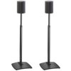 Sanus WSSE1A2 Height-Adjustable Speaker Stands for Sonos Era 100 (Pair) BLACK